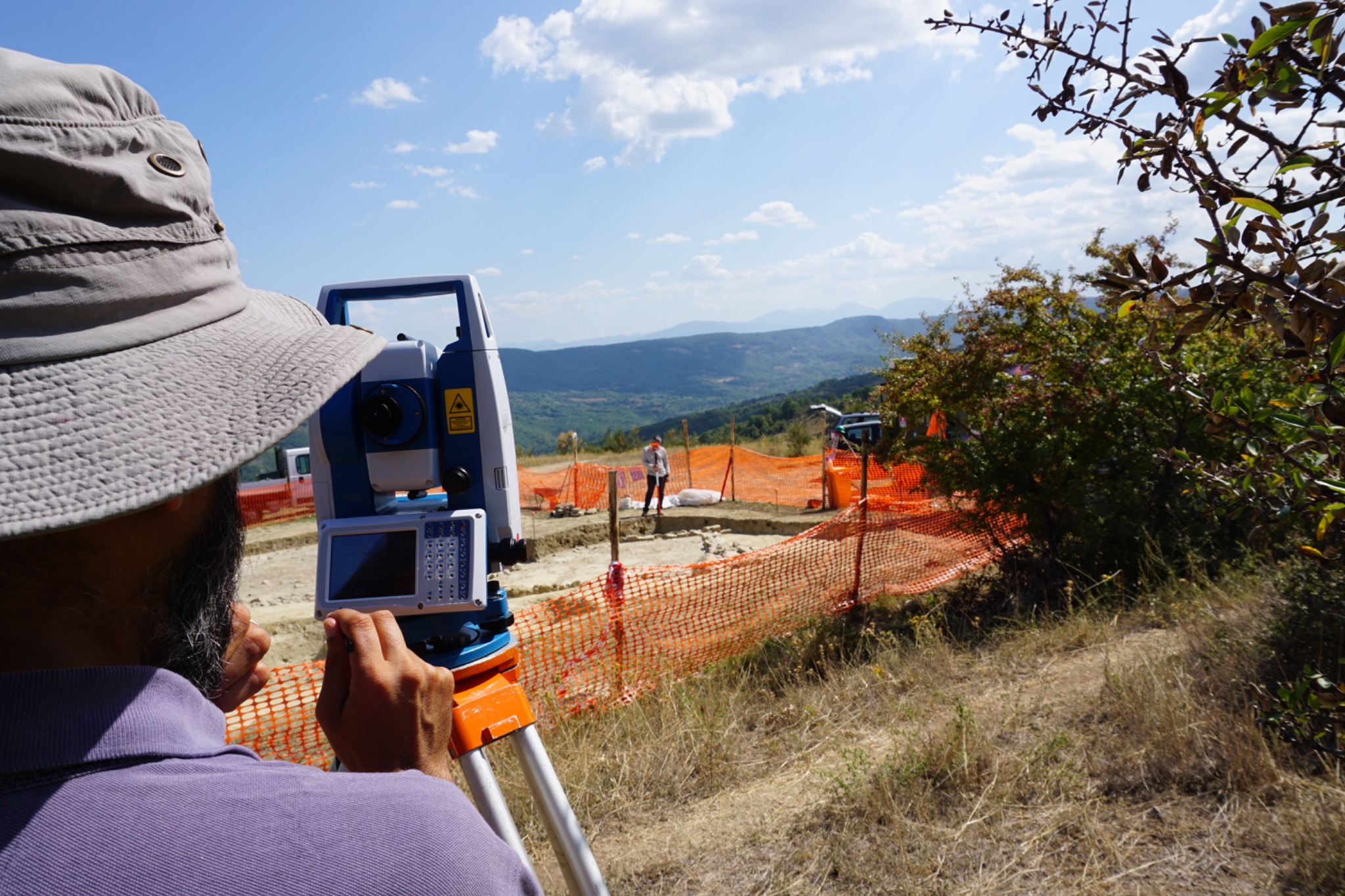 Rilievo topografico con stazione totale